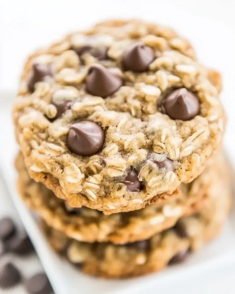Homemade The Best Oatmeal Chocolate Chip Cookies photo