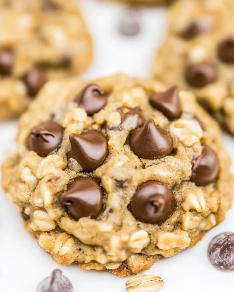 Delicious The Best Oatmeal Chocolate Chip Cookies image