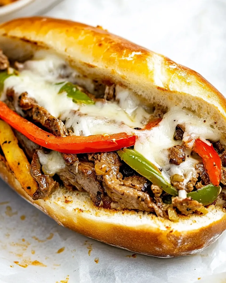 Easy The Best Philly Cheesesteak Recipe shot
