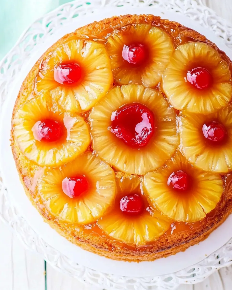 Easy The Best Pineapple Upside Down Cake recipe photo