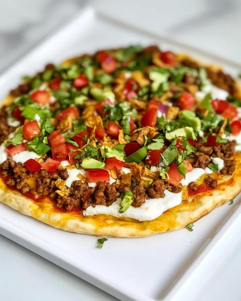 Classic The Best Taco Pizza image