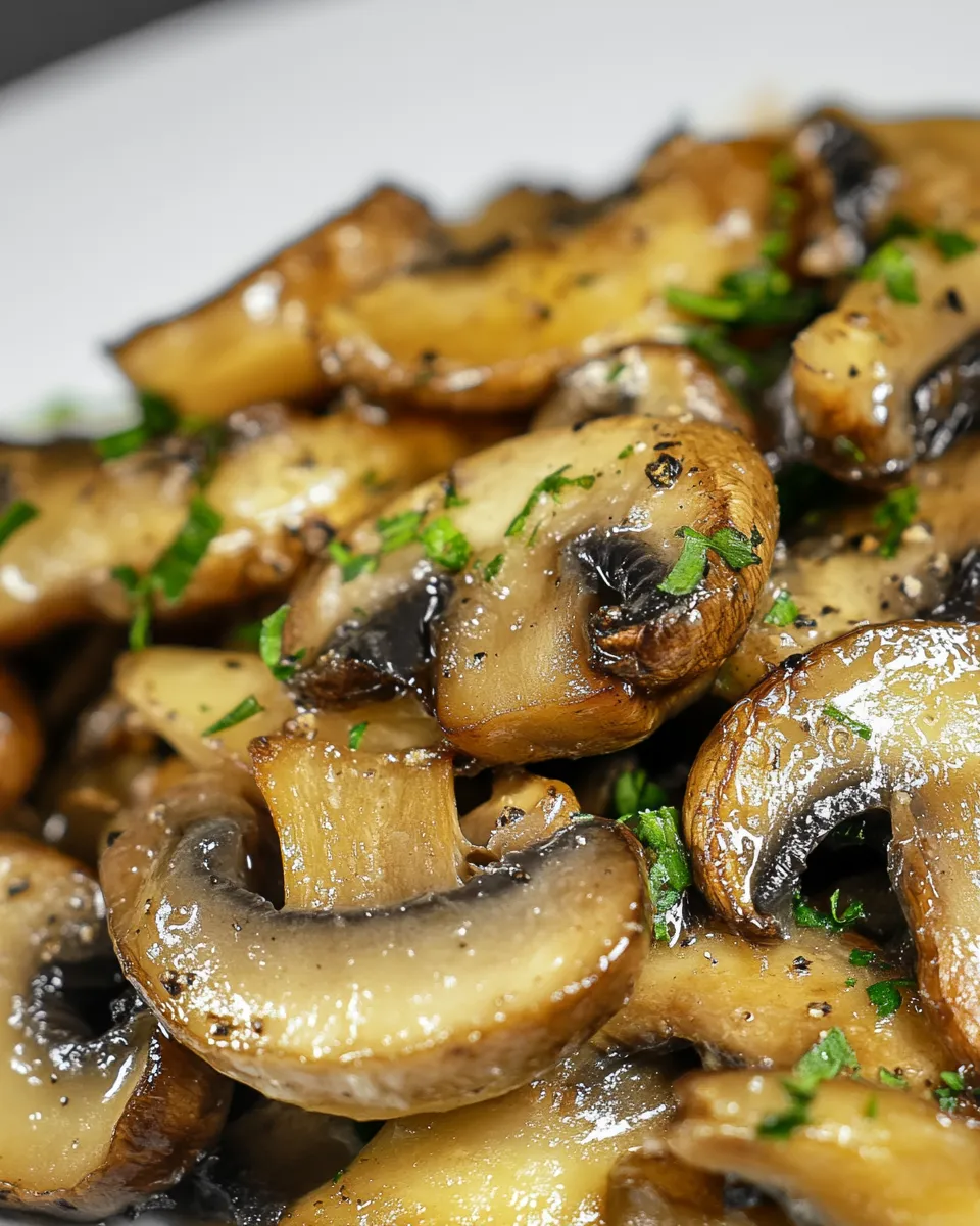 Savory The Most Perfect Sauted Mushrooms recipe photo