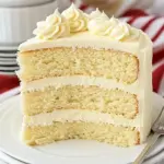 Homemade The Perfect White Birthday Cake Recipe photo