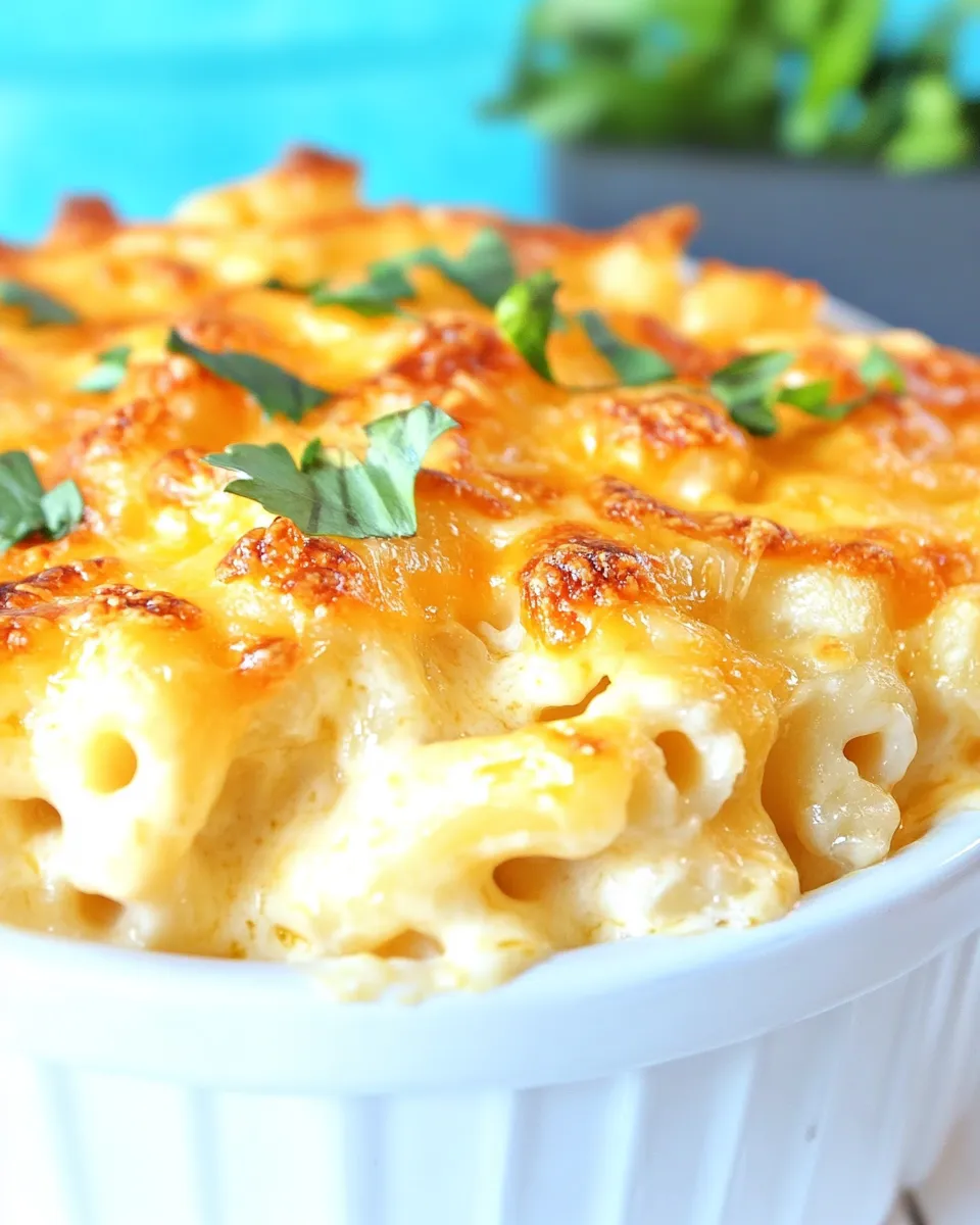 Classic TikTok Mac and Cheese shot