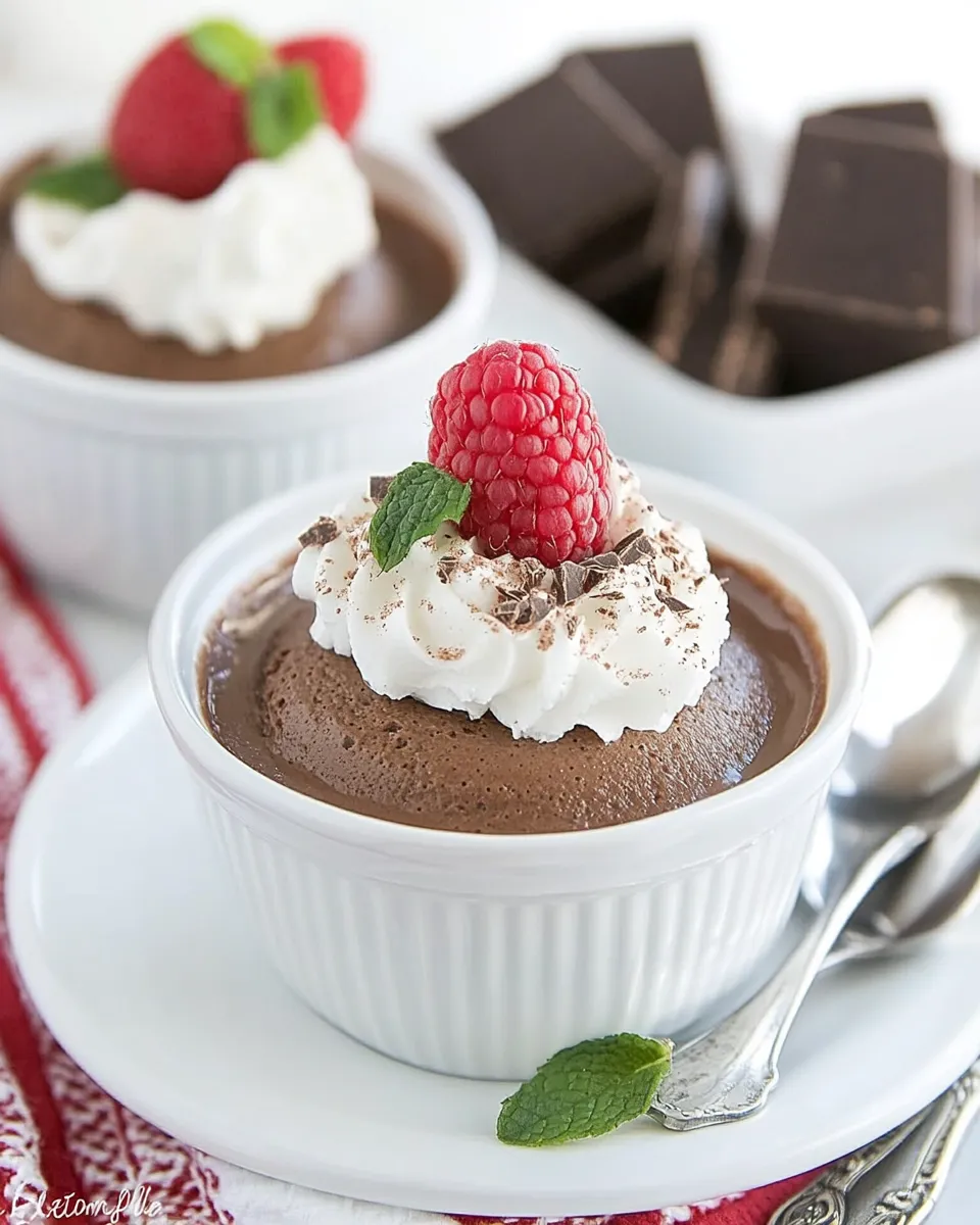Easy Top Secret Chocolate Mousse recipe photo