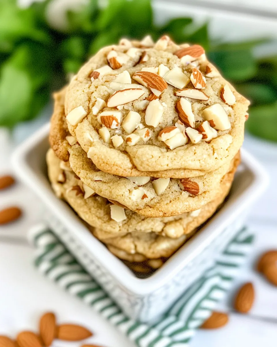 Classic Triple Almond Cookies image