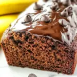 Homemade Triple Chocolate Banana Bread photo