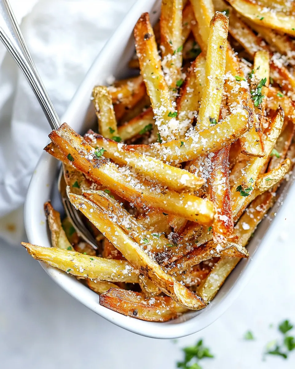 Easy Truffle Fries Recipe shot