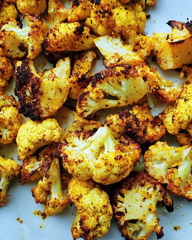 Easy Turmeric Roasted Cauliflower photo