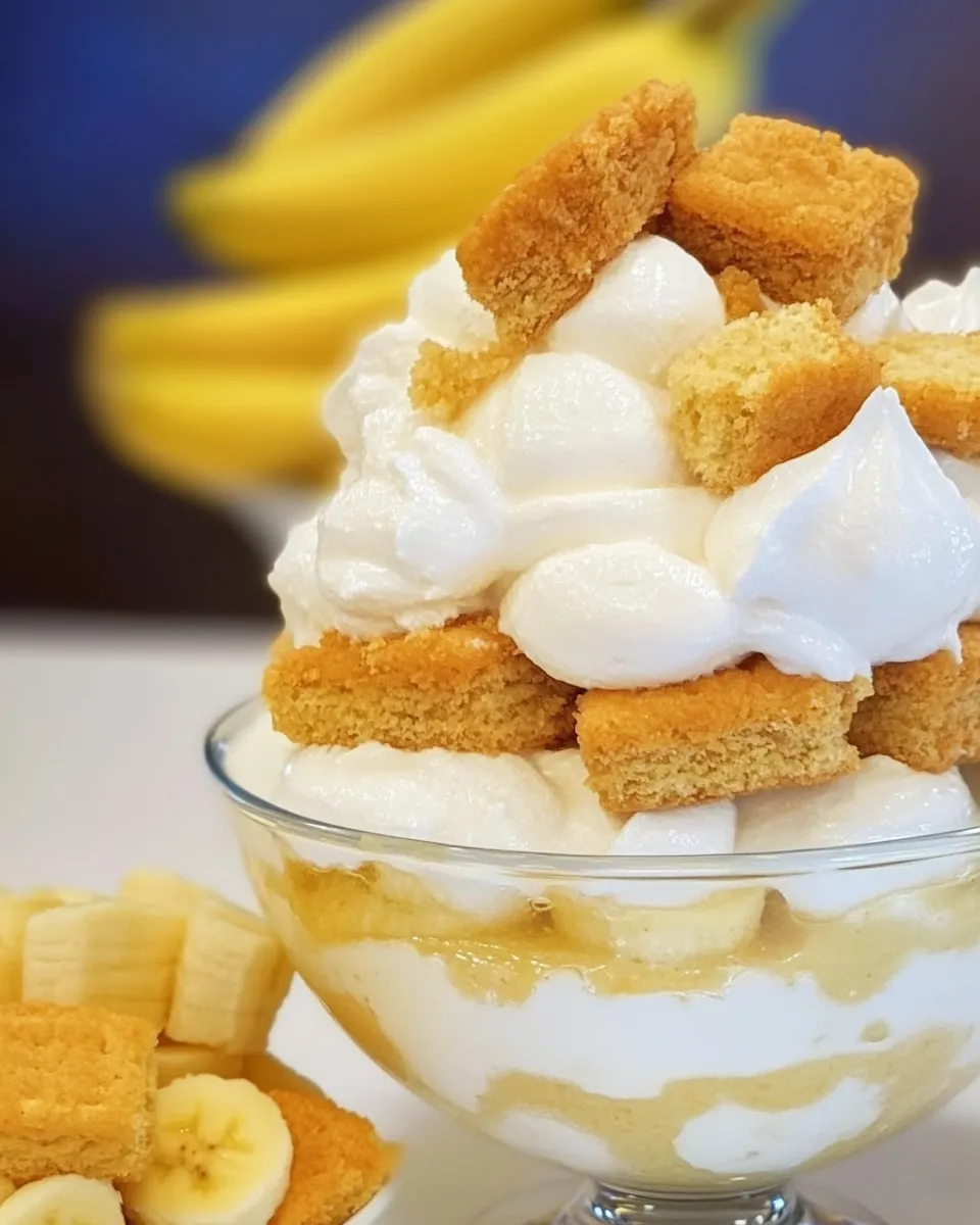 Easy Twinkie Banana Pudding shot