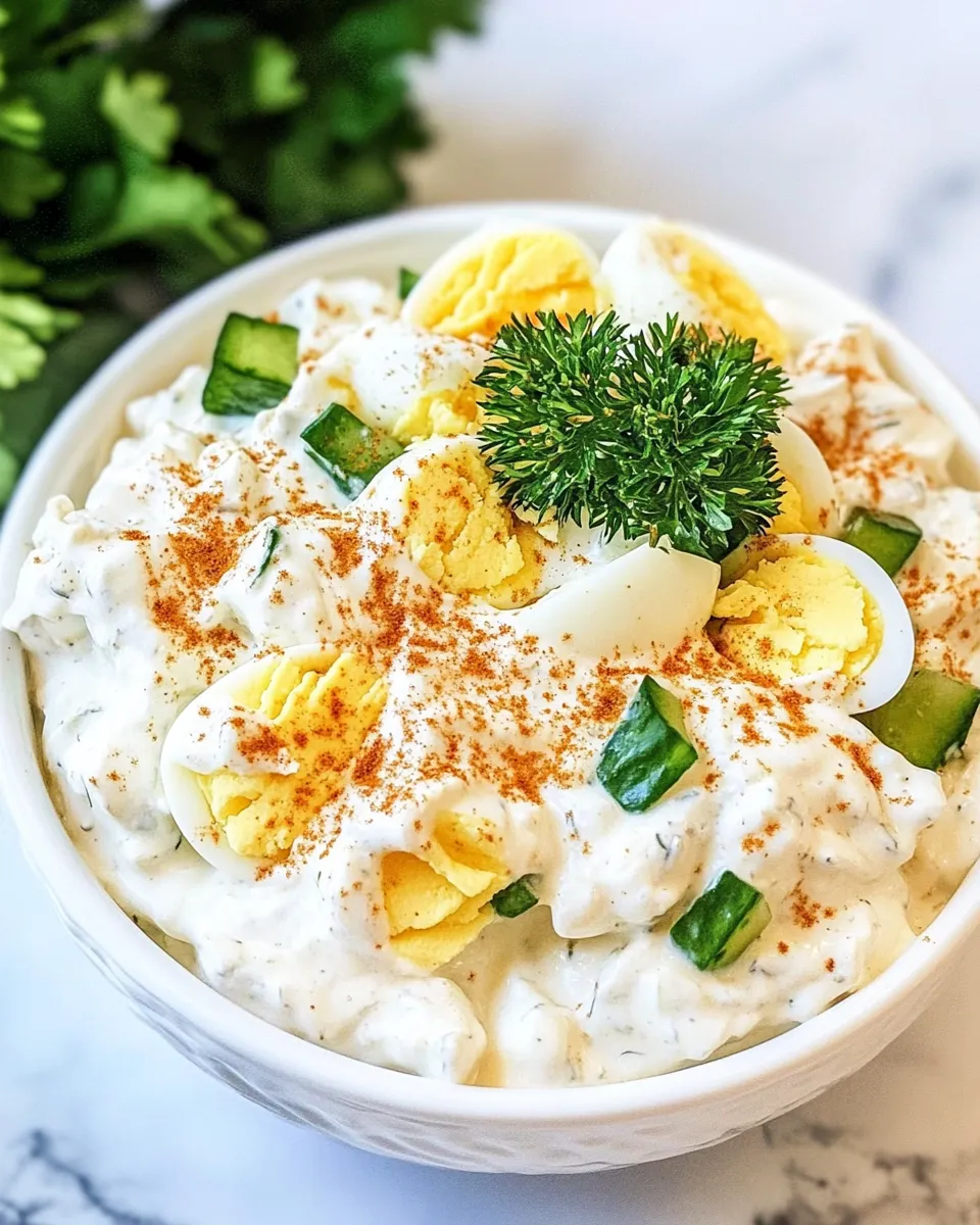 Classic Tzatziki Egg Salad image