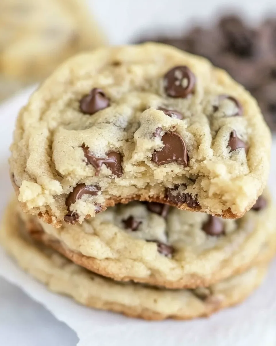 Delicious Ultimate Chewy Chocolate Chip Cookies shot