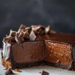 Homemade Ultimate Chocolate Cheesecake photo