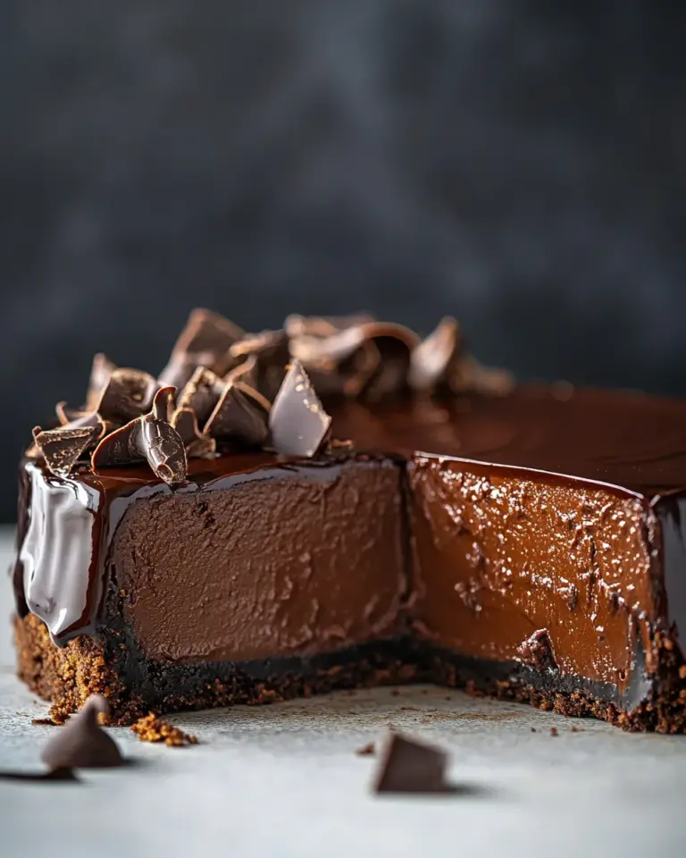 Homemade Ultimate Chocolate Cheesecake photo