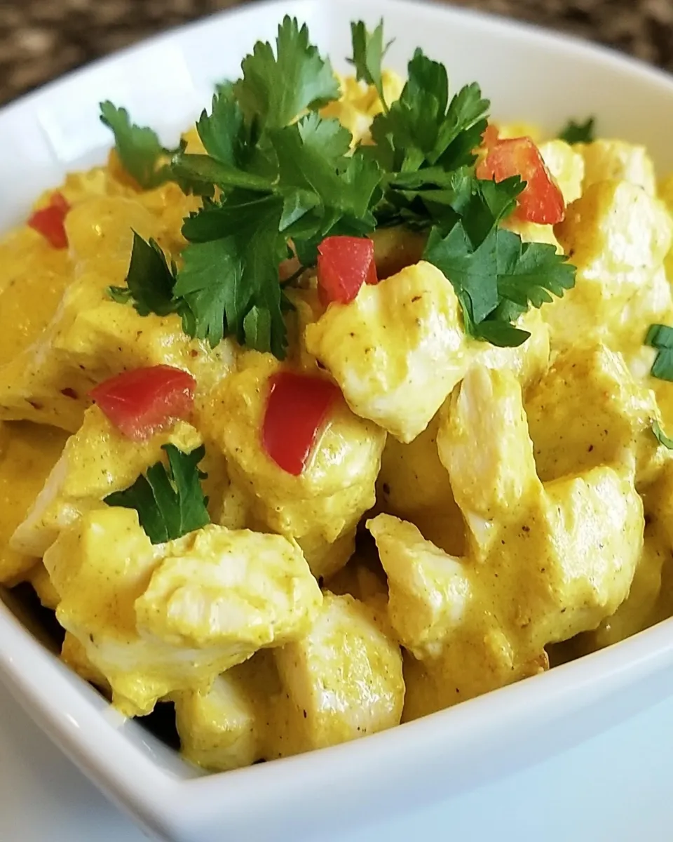 Delicious Ultimate Coronation Chicken shot