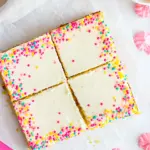 Homemade Vanilla Sheet Cake photo