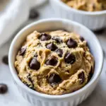 Easy Vegan Chickpea Cookie Dough Bowls photo