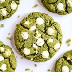 Homemade Vegan Matcha Cookies photo