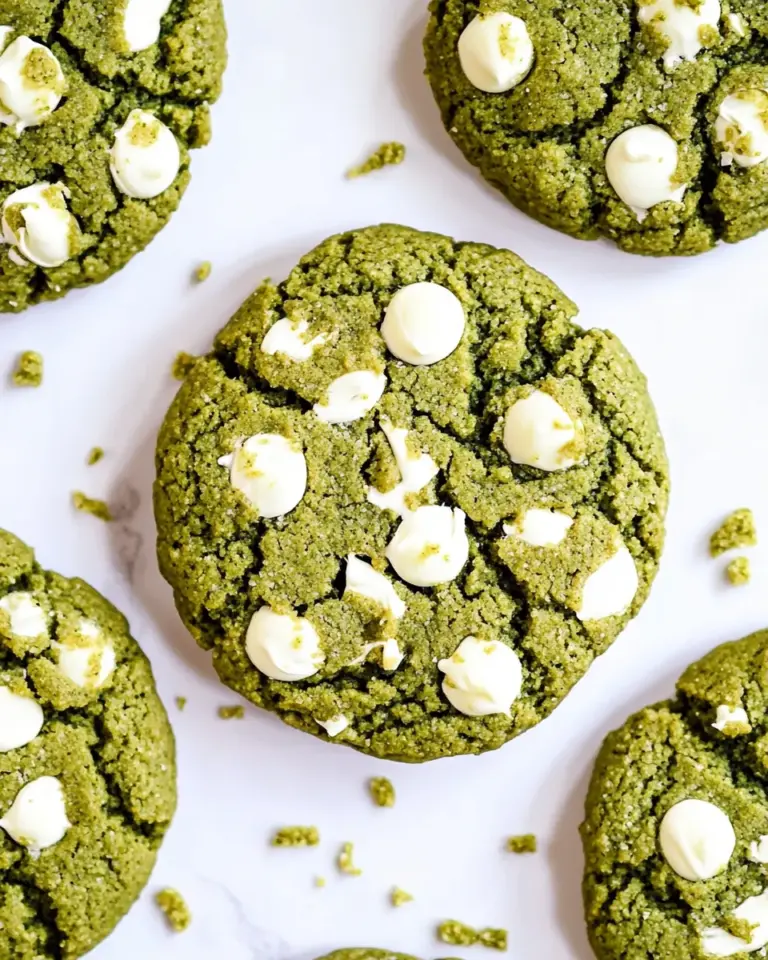 Homemade Vegan Matcha Cookies photo