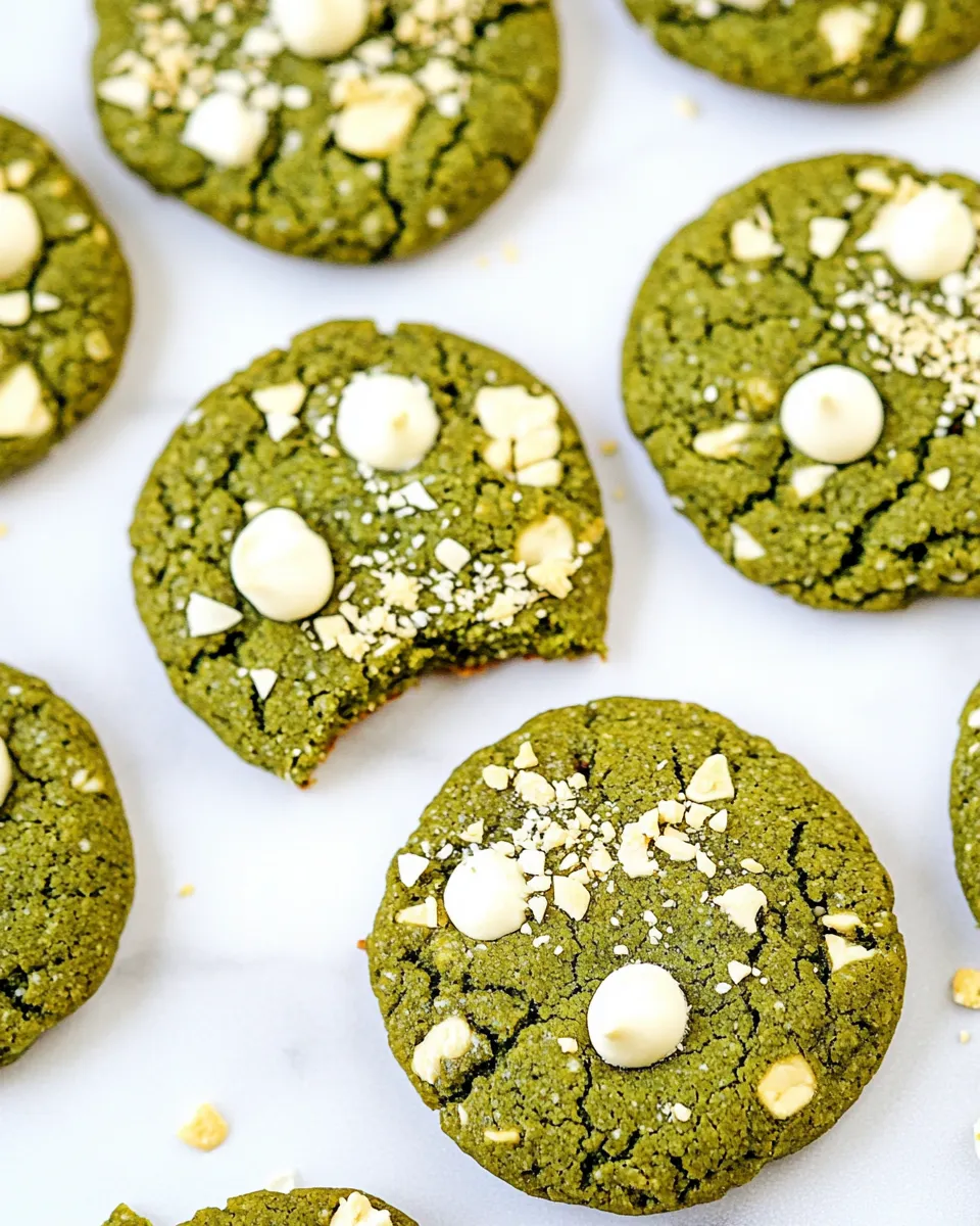 Classic Vegan Matcha Cookies image