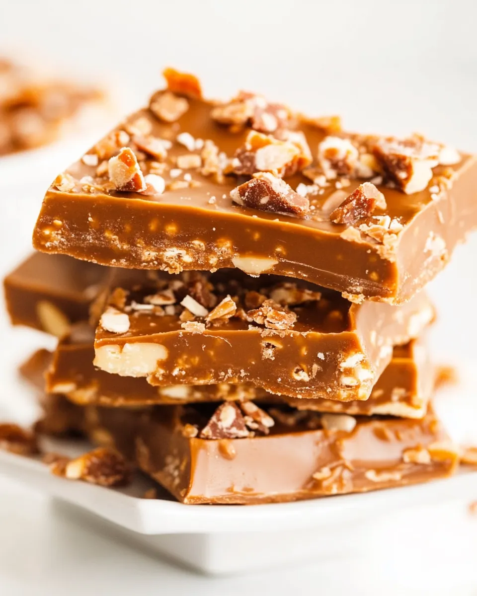 Homemade Vegan Toffee photo