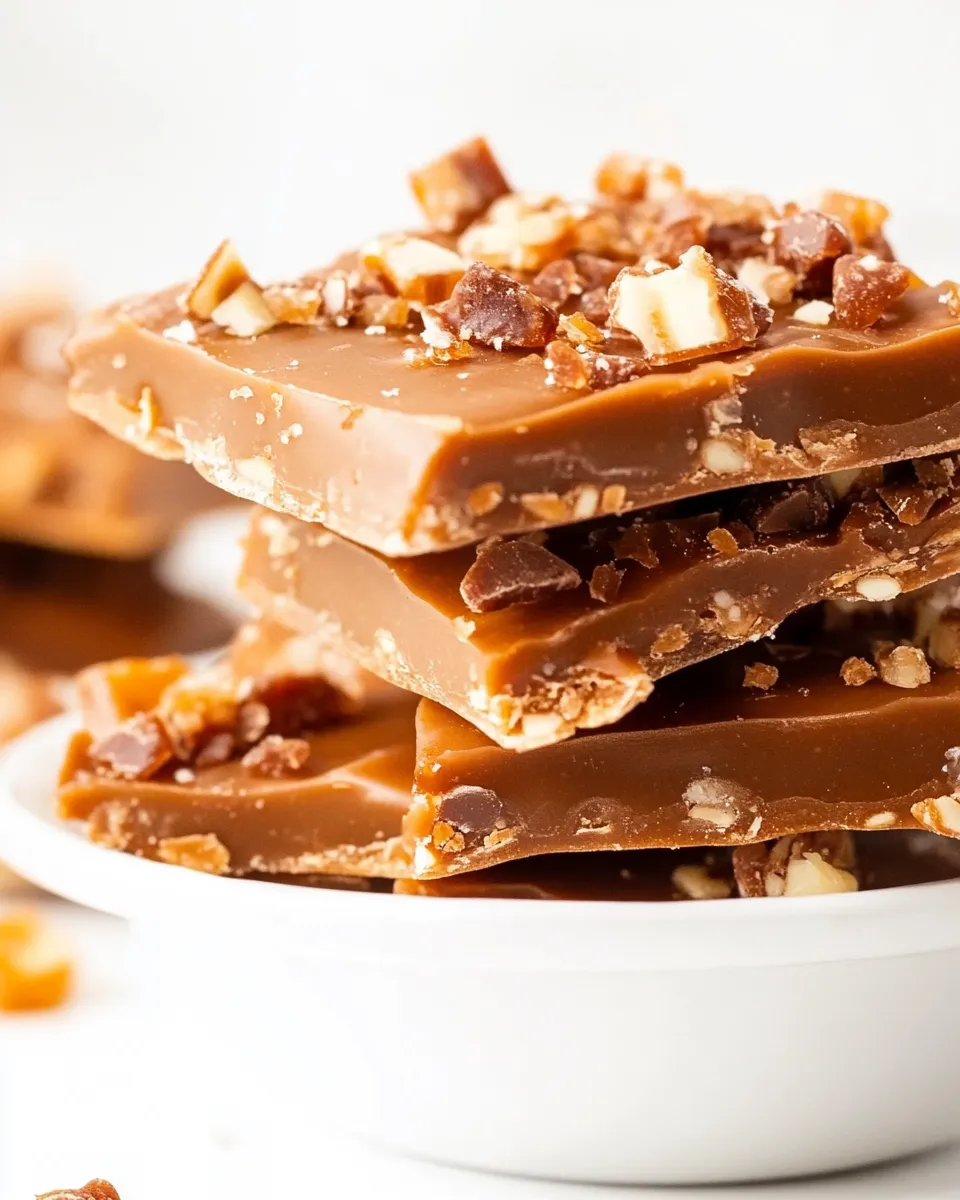 Delicious Vegan Toffee dish photo