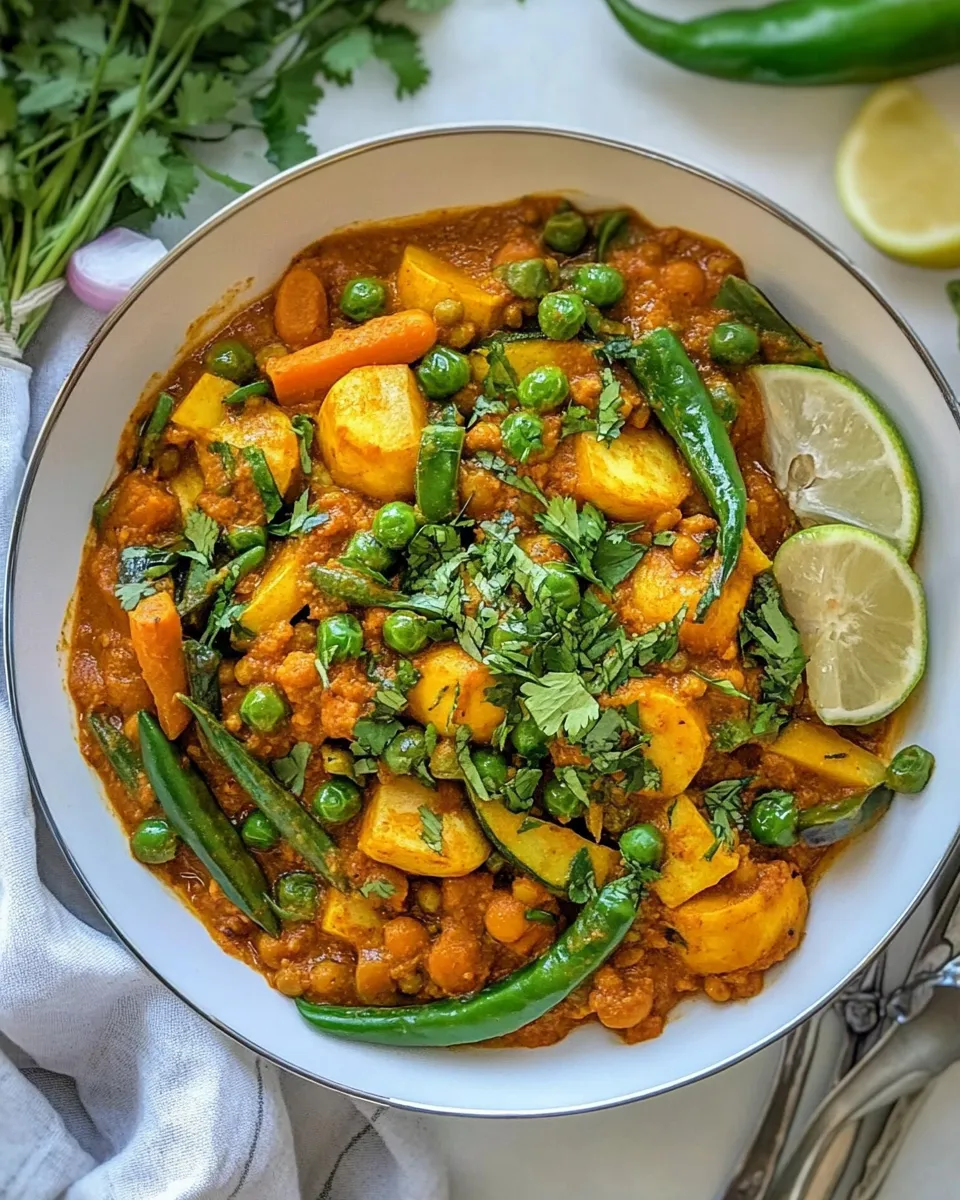 Quick Vegetable Korma (in 30 Mins) recipe photo