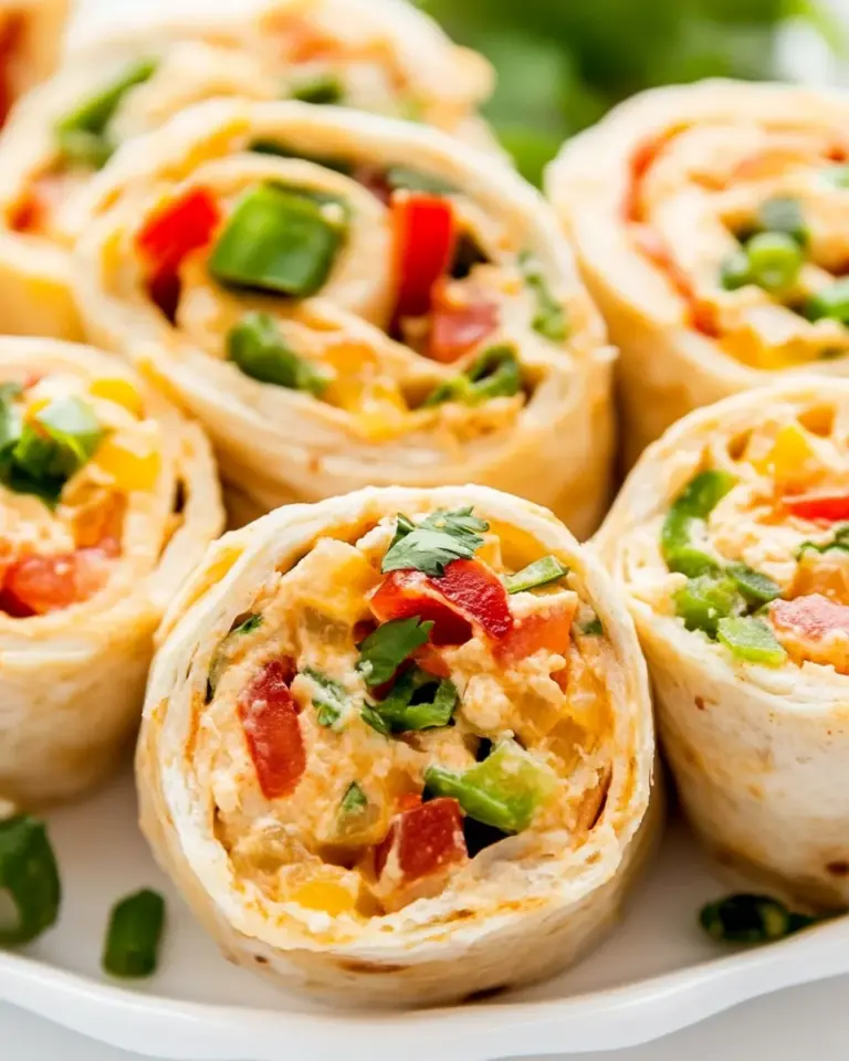 Homemade Vegetarian Mexican Pinwheels recipe photo