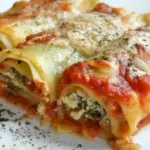 Homemade Veggie Lasagna Rolls photo