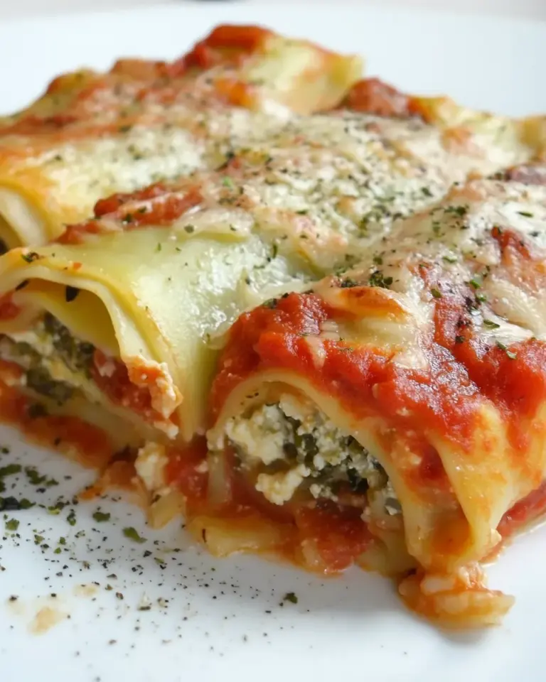 Homemade Veggie Lasagna Rolls photo