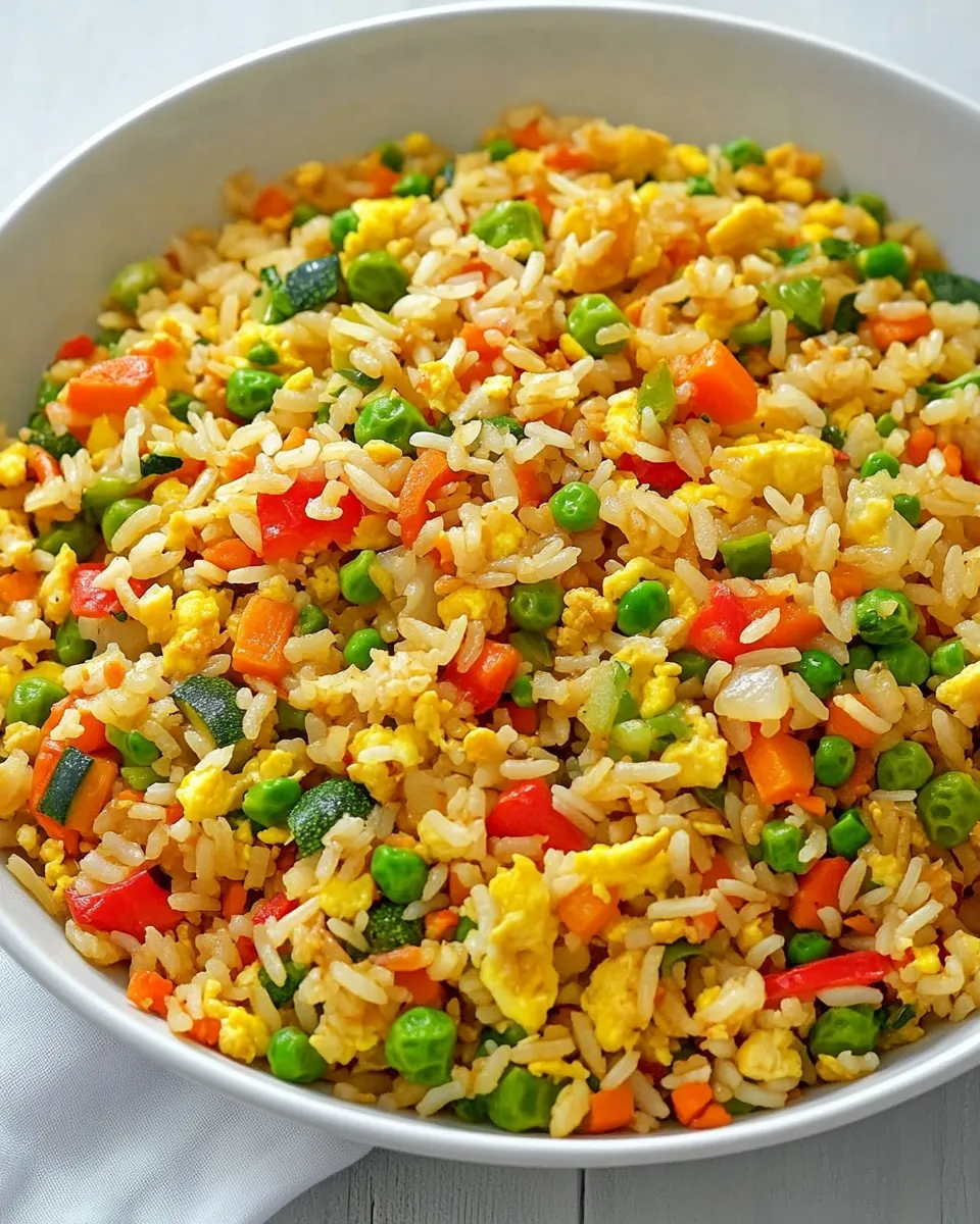 Homemade Very Veggie Fried Rice photo