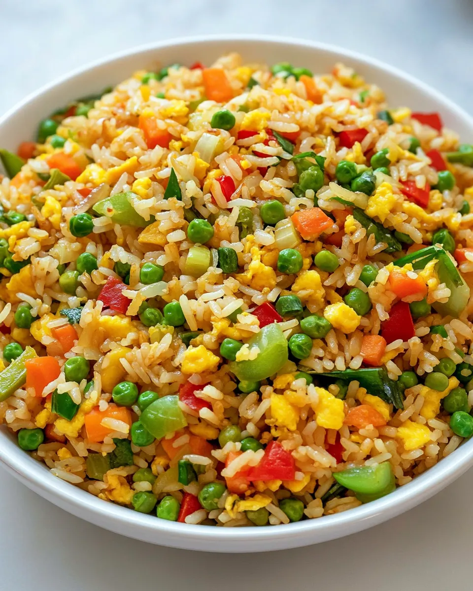 Easy Very Veggie Fried Rice recipe photo