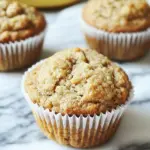 Homemade Whole Wheat Banana Muffins photo