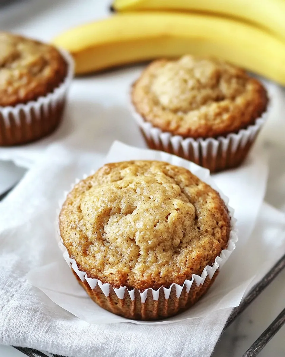 Easy Whole Wheat Banana Muffins recipe photo