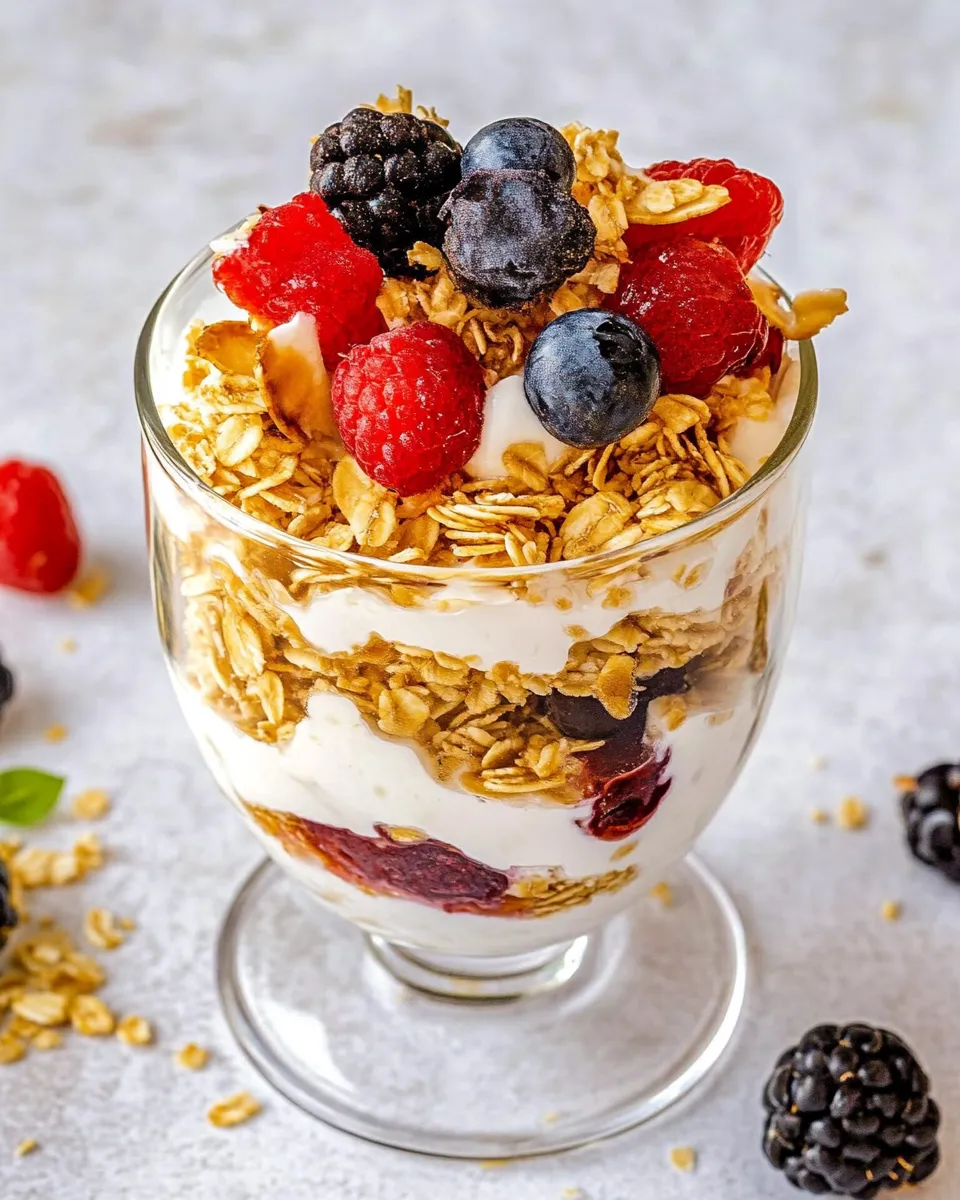 Healthy Yogurt Parfait dish photo