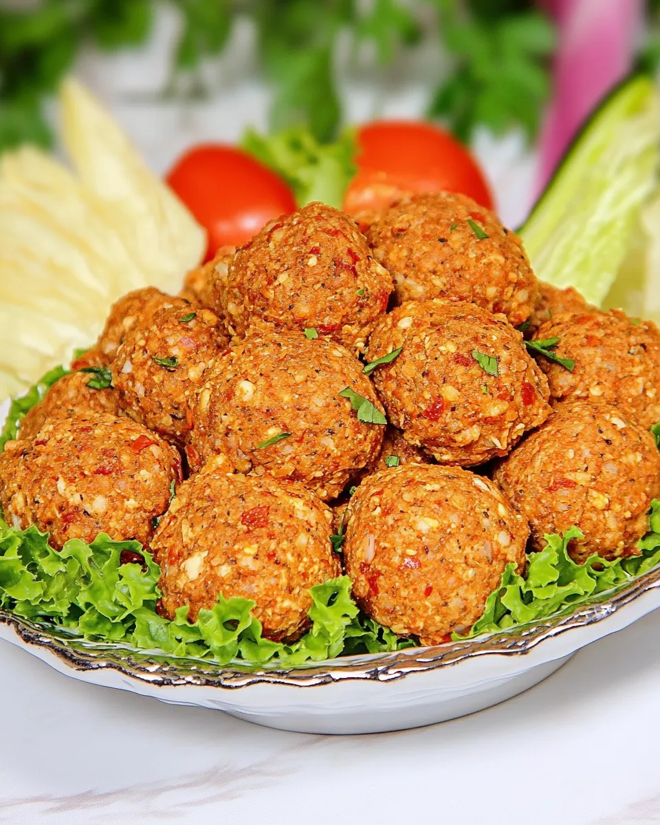 Classic i_ Kfte (Turkish Vegan Meatballs) image